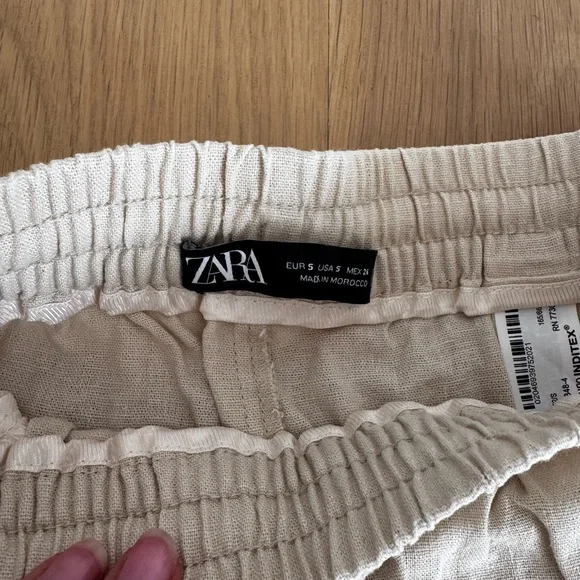 NEW: Zara Linen Pants - Picture 4 of 5